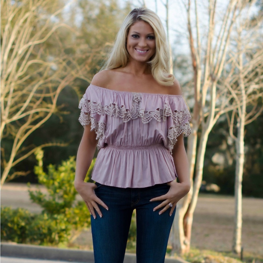 NWT Off the Shoulder Top